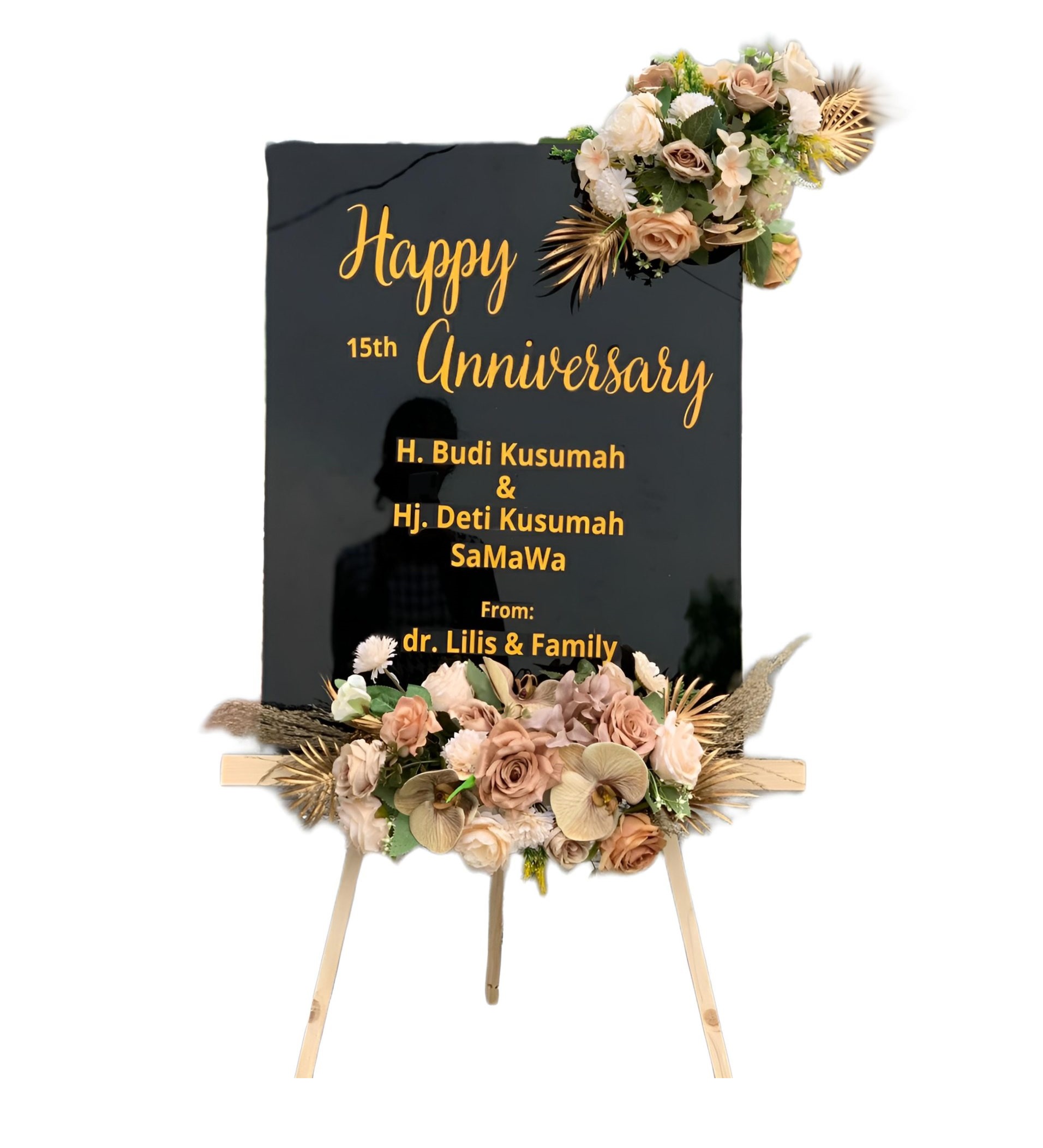 Papan Bunga Akrilik Seberang Ulu Ii